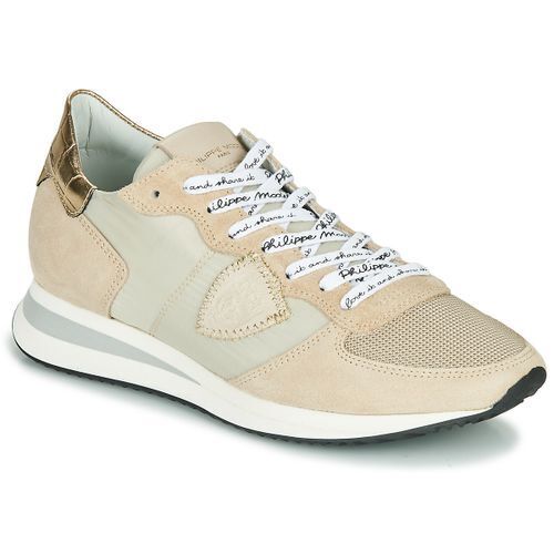 Philippe model lage sneakers tropez x mondial croco aanbieding bij Spartoo