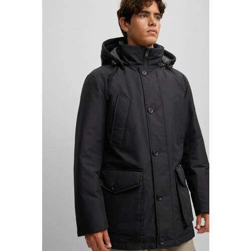 Hugo boss boss casual jas black aanbieding bij Wehkamp