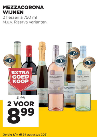 Jumbo Mezzacorona wijnen aanbieding