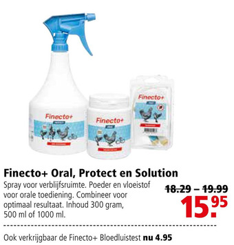 Welkoop Finecto+ Oral Bloedluis - Supplement aanbieding