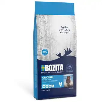 Zooplus 2x12,5kg original tarwevrij bozita hondenvoer aanbieding