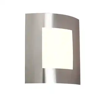 Lampenlicht.nl Moderne wandlamp staal ip44 - emmerald 1 aanbieding