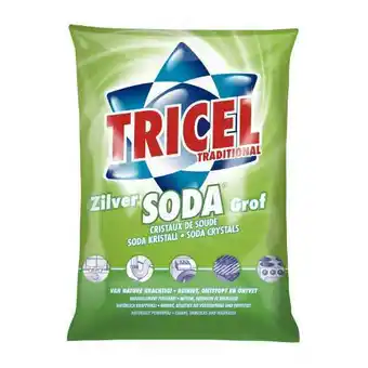 Coop Tricel soda zilver kristal aanbieding