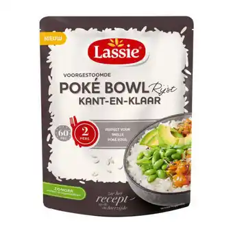 Coop Lassie poke bowl kant & klaar rijst aanbieding