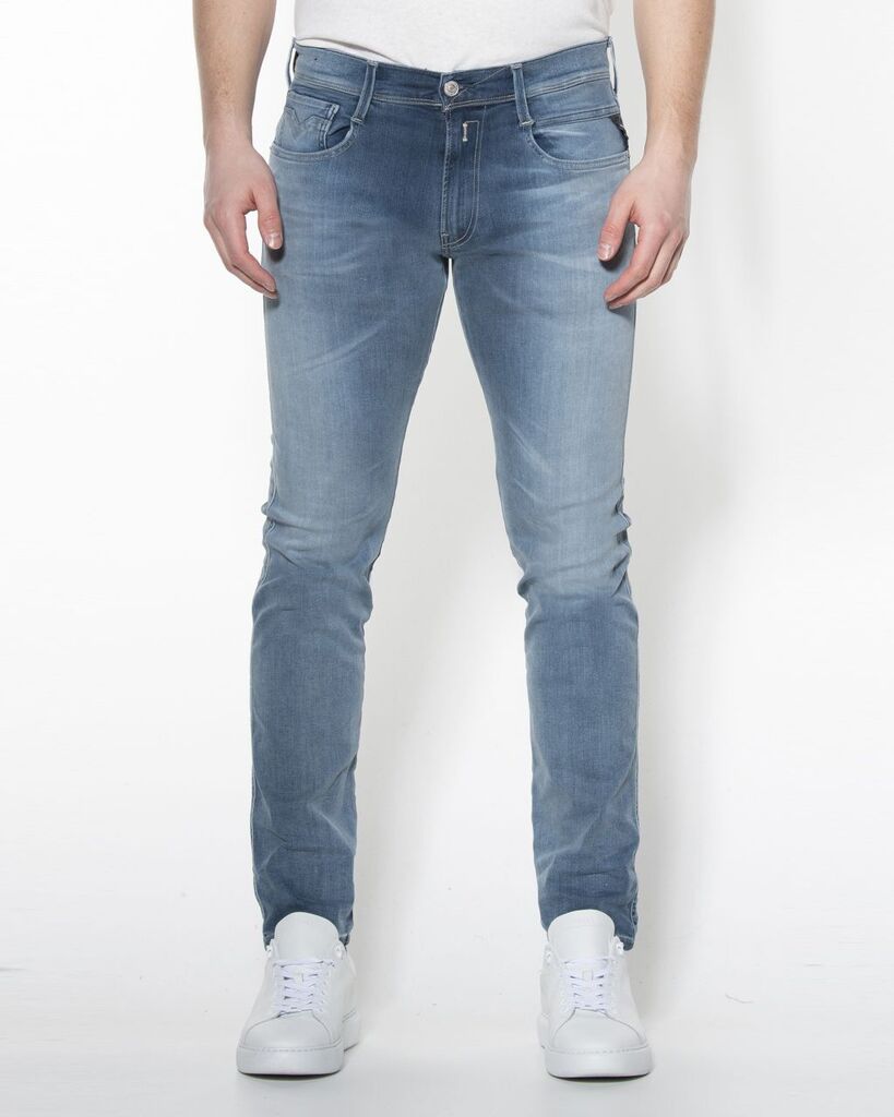 Replay Anbass Bio Jeans, 009, 27W x 32L Uomo