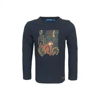 Kixx Online Someone jongens shirt aap-sb-03-c blauw aanbieding