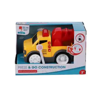 Top1Toys Auto press n go construct assorti licht geluid  battery operated aanbieding