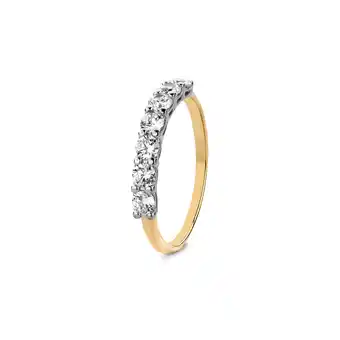 Siebel Juweliers Gouden ring met zirkonia r01-z-rms-16 aanbieding