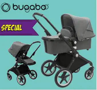 Van Asten BabySuperstore Bugaboo Kinderwagen Lynx Grey-Black aanbieding