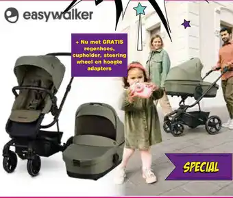 Van Asten BabySuperstore Easywalker Kinderwgen Harvey3 aanbieding
