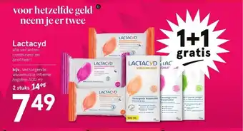 Etos Lactacyd Verzorgende wasemulsie intieme hygiene 300 ml 2 stuks aanbieding