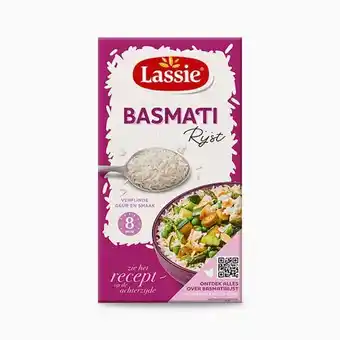 Albert Heijn Lassie basmati- of pandanrijst 375 gr aanbieding