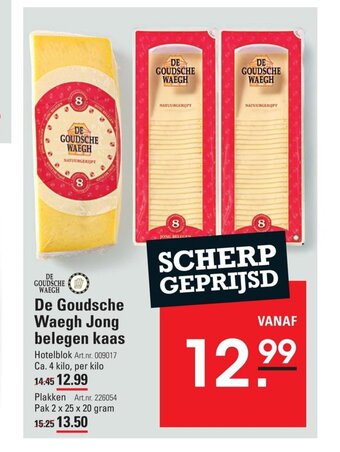 Sligro De Goudsche Waegh Jong belegen kaas aanbieding
