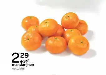 Spar Mandarijnen net 1 kilo aanbieding