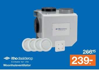 BOUWMAAT Woonhuisventilator aanbieding