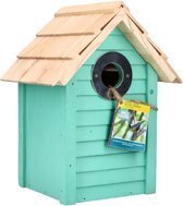 Bol.com Buzzy bird home nestkast curacau green aanbieding