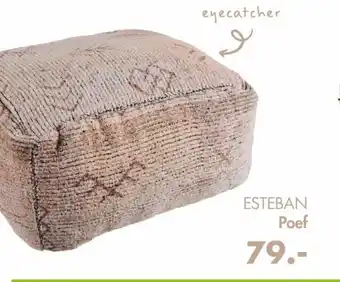 Casa Esteban poef aanbieding