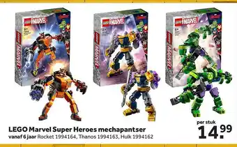 Intertoys Lego marvel super heroes mechapantser aanbieding