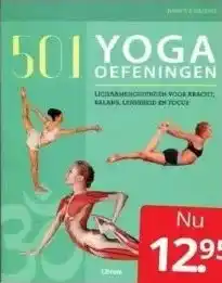 Boekenvoordeel 501 yoga oefeningen aanbieding