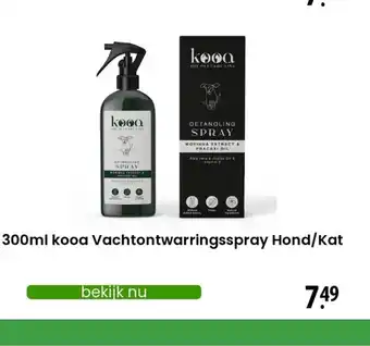 Zooplus Kooa Vachtontwarringsspray Hond/Kat 300 ml aanbieding