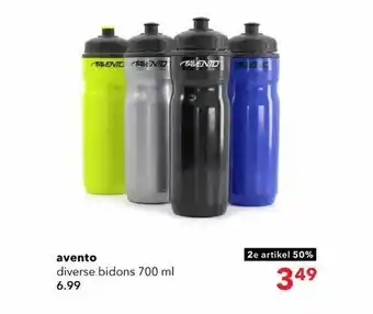 Scapino Avento diverse bidons 700 ml aanbieding