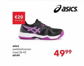 Scapino Asics padelschoenen aanbieding