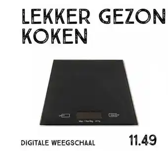 Xenos Digitale weegschaal aanbieding