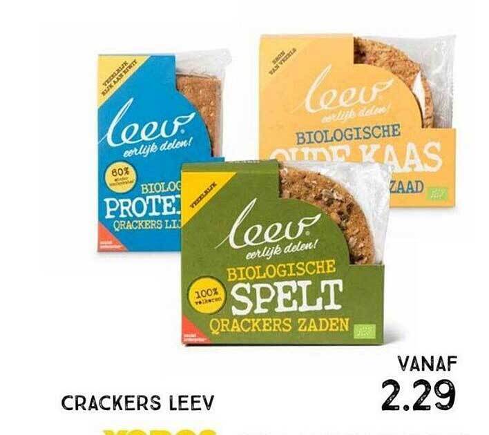 Crackers leev aanbieding bij Xenos