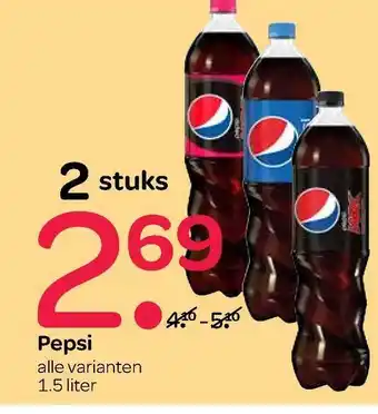 Spar Pepsi aanbieding