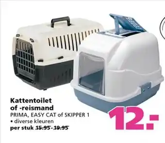 Ranzijn Kattentoilet of -reismand prima, easy cat of skipper 1 aanbieding