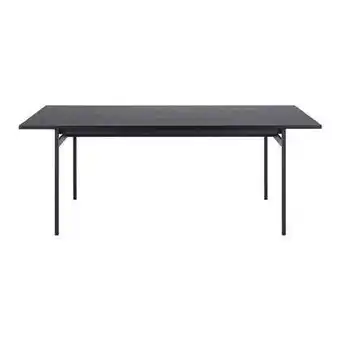 fonQ Vestbjerg ingemar eettafel 200 x 90 cm - ash black aanbieding