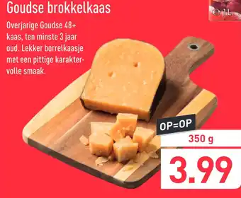 ALDI Goudse brokkelkaas 350g aanbieding