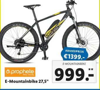 Lidl Prophete E-Mountainbike 27.5" aanbieding