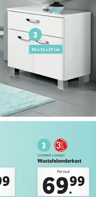Lidl Livarno Living Wastafelonderkast aanbieding