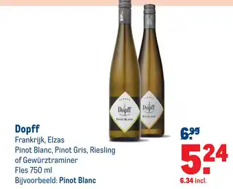 Makro Dopff 750 ml aanbieding