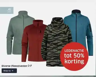 ANWB Diverse (fleece)vesten aanbieding