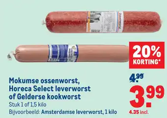 Makro Worst aanbieding