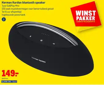 Makro Harman kardon bluetooth speaker aanbieding