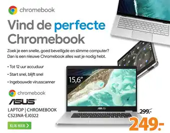 Expert Asus laptop | chromebook C523Na-Ej0322 aanbieding