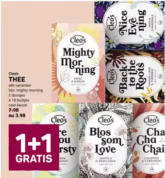 Ekoplaza Thee 1+1 gratis aanbieding