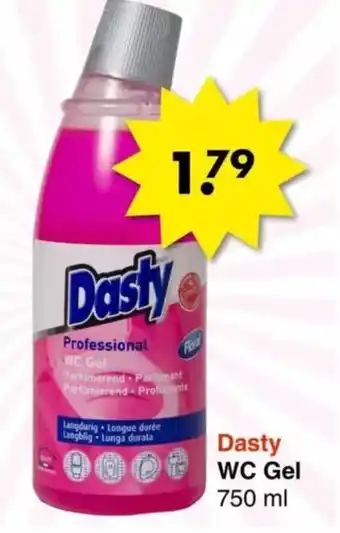 Wibra Dasty wc gel 750ml aanbieding