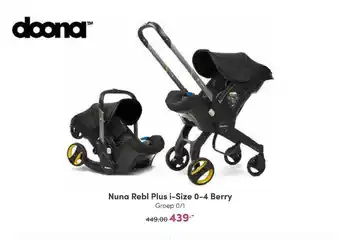 Baby & Tiener Nuna rebl plus i-size 0-4 berry autostoel aanbieding