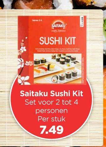 Vomar Voordeelmarkt Saitaku Sushi Kit aanbieding