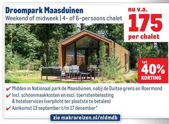 Makro Drompark Maasduinen aanbieding