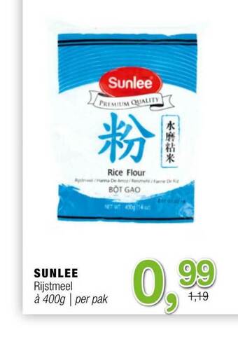 Amazing Oriëntal Sunlee Rijstmeel 400g aanbieding