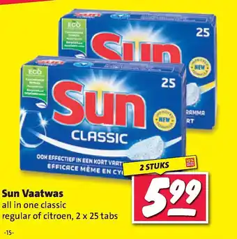 Nettorama Sun vaatwas aanbieding