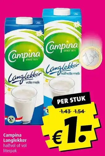 Boni Campina langlekker aanbieding