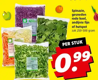 Boni Spinazie, gesneden rode kool, andijvie fijn of hutspot aanbieding