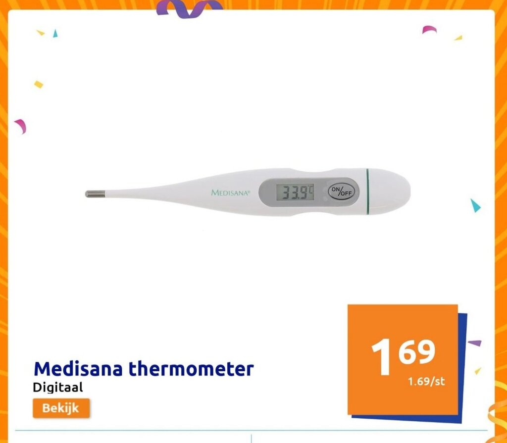 Medisana thermometer aanbieding bij Action