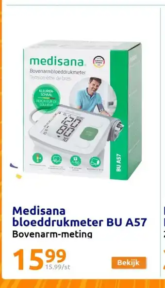 Action Medisana bloeddrukmeter BU A57 aanbieding